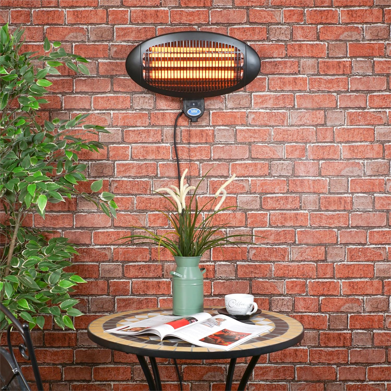 Quiet space heater