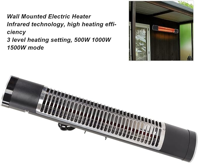Bathroom heater waterproof